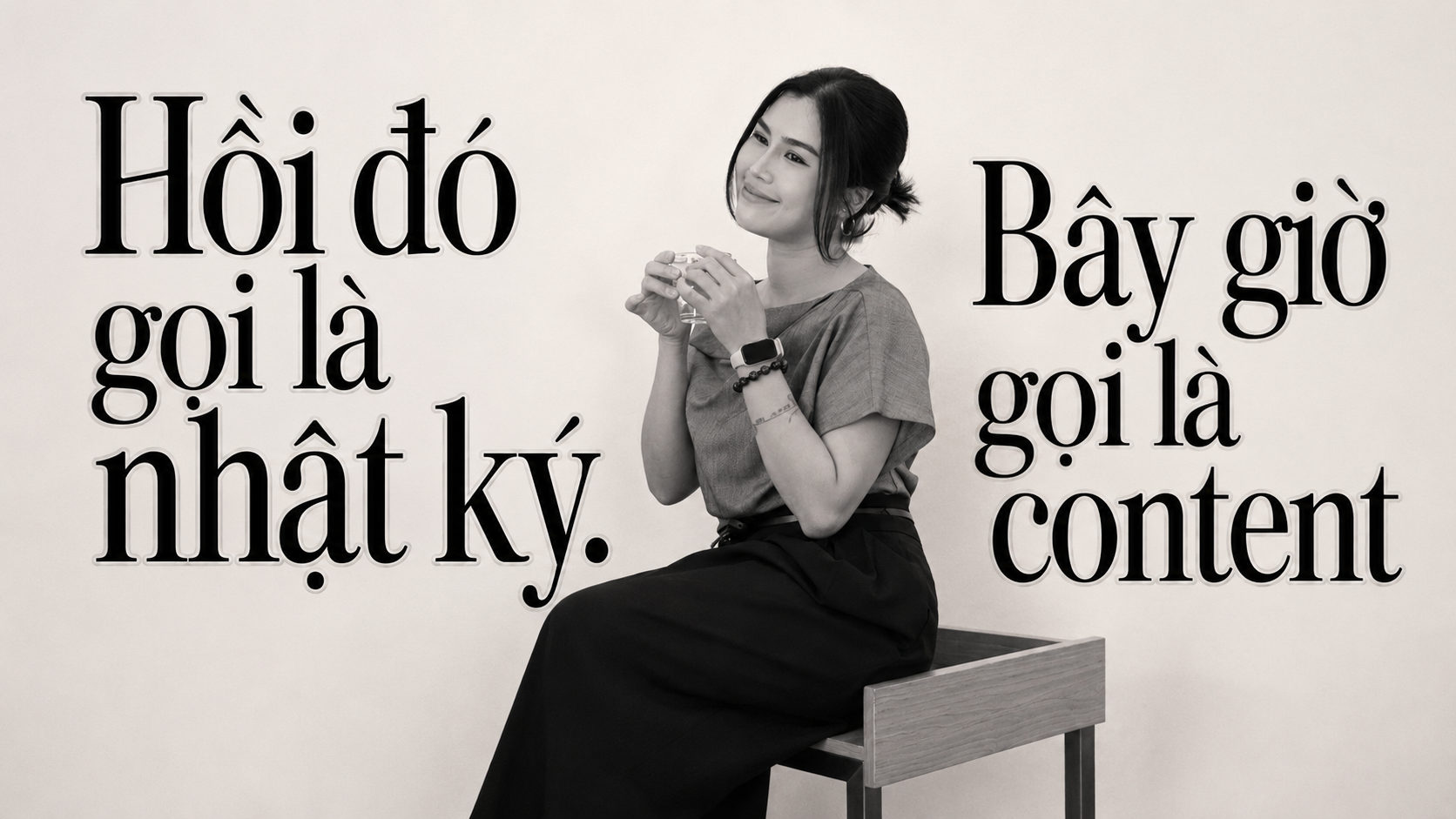 Hồi đó gọi là nhật ký. Bây giờ gọi là content.